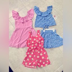 Girls bundle dresses/romper